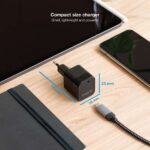 Tooq Cargador de Pared USB-C/PD 20W - Color Negro - Imagen 3