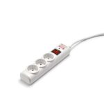 Salicru Regleta SPS SAFE 3 Protectores Electricos Activos de Ultima Generacion - 3 Tomas Schuko - Color Blanco - Imagen 2