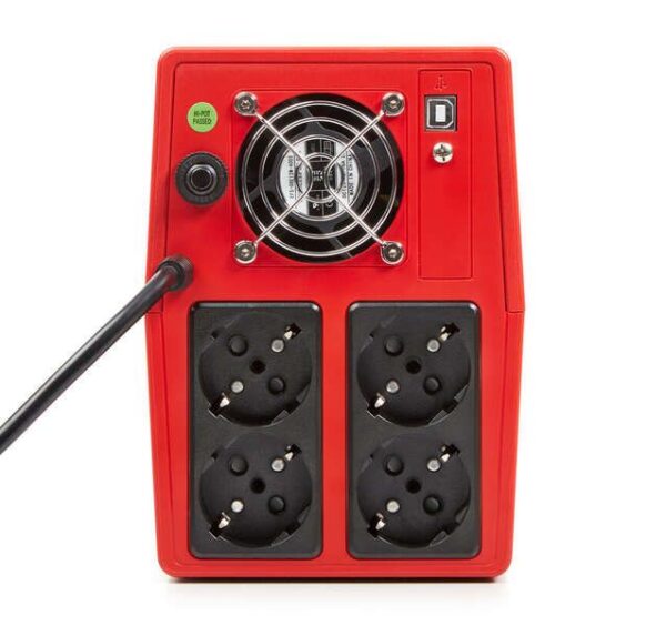 Salicru SPS 2000 ONE Sistema de Alimentacion Ininterrumpida - SAI/UPS - 2000 VA - Line-interactive - Color Rojo - Imagen 4