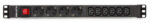 Salicru Regleta SPS PDU Unidad de Distribucion de Energia - 4 Tomas Schuko y 6 Tomas IEC C13 - Color Negro - Imagen 2
