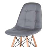 Muvip Pack 2 Sillas Design D300 - Color Gris - Imagen 3