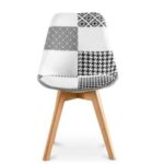 Muvip Pack 2 Sillas Design D400 - Tela Patchwork - Imagen 2