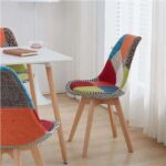 Muvip Pack 2 Sillas Design D400 - Tela Patchwork - Imagen 3