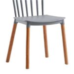 Muvip Pack 2 Sillas Design D800 - Color Gris - Imagen 2