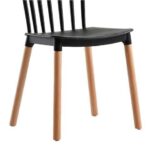 Muvip Pack 2 Sillas Design D800 - Color Negro - Imagen 2