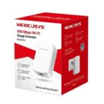 Mercusys Repetidor Extensor de Red WiFi - Hasta 300Mbps - 1x RJ-45, Boton WPS - Imagen 3