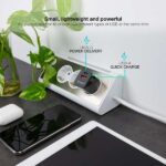 Tooq Cargador de Pared USB-C/PD + USB-A/QC 20W - Color Negro - Imagen 4