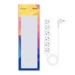 Nanocable Regleta 6 Tomas - 1.4m - Color Blanco - Imagen 4