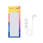 Nanocable Regleta 3 Tomas - 1.4m - Color Blanco - Imagen 4