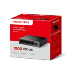 Mercusys Switch 5 Puertos Gigabit RJ45 10/100/1000Mbps con Auto-Negociacion - Diseño Compacto - Plug & Play - Tecnologia Verde - Imagen 4