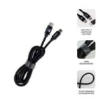 Subblim Cargador doméstico de 2 puertos - 25W - Carga rápida PD 3.0/2.0/Quick Charge 3.0 4.0 2.0 - Cable USB C reversible - Color Negro - Imagen 2