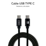 Subblim Cargador doméstico de 2 puertos - 25W - Carga rápida PD 3.0/2.0/Quick Charge 3.0 4.0 2.0 - Cable USB C reversible - Color Negro - Imagen 5
