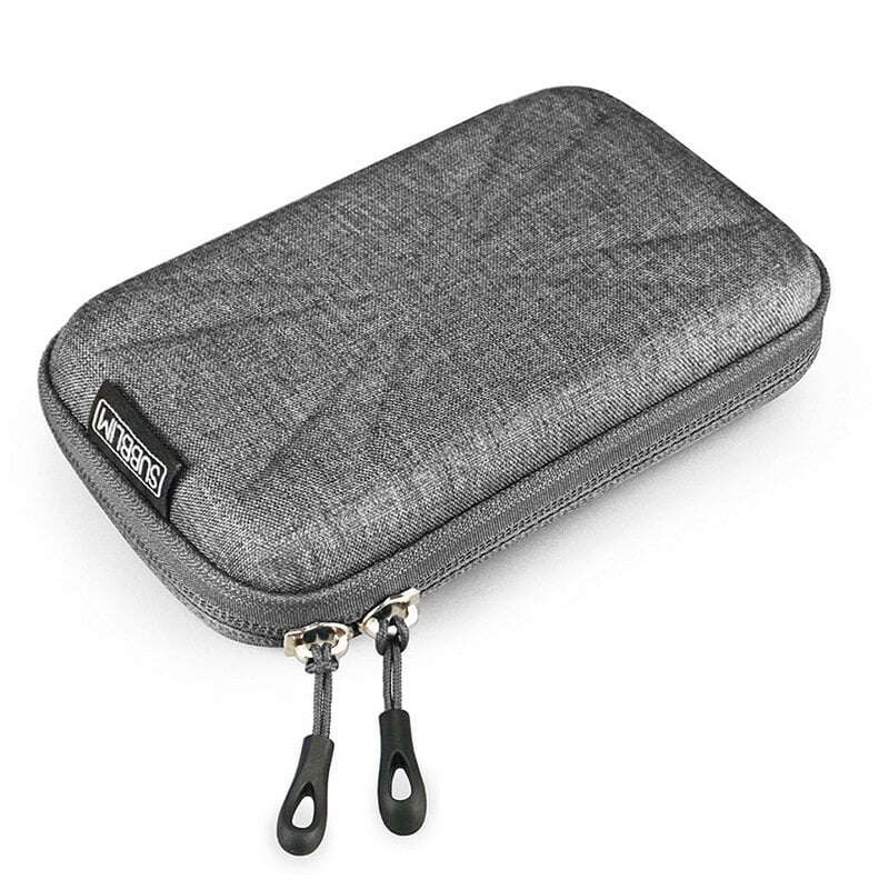 234592_1 Subblim Funda rígida para Disco Duro - Medida: 145x90x30mm - Protección óptima contra golpes - Doble tirador de apertura - Bolsillo para accesorios - Color Gris - Imagen 1