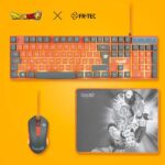 FR-TEC Set de Teclado, Raton y Alfombrilla Dragon Ball Super - Teclado de Membrana Iluminado - Colores e Iluminacion Emblematica - Tecnologia Anti-Ghosting - Raton con Control Dpi de Hasta 7200 - Iluminacion LED - Color Varios - Imagen 2