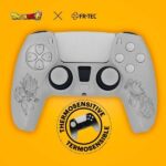 FR-TEC Funda de Silicona y Grips Dragon Ball Super Thermocromatic PS5 - Cambio de Color Progresivo - Diseño de Goku y Vegeta - Antideslizante y Resistente - Color Gris - Imagen 2