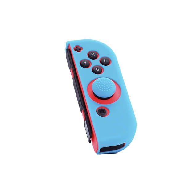 234917_1 FR-TEC Funda Protectora Silicona Joycon Skin + Grip Derecho - Grip para Mayor Agarre - Proteccion contra Rayaduras - Mejora y Personaliza Tu Experiencia de Juego - Color Azul - Imagen 1