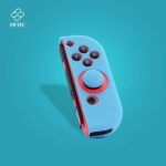 FR-TEC Funda Protectora Silicona Joycon Skin + Grip Derecho - Grip para Mayor Agarre - Proteccion contra Rayaduras - Mejora y Personaliza Tu Experiencia de Juego - Color Azul - Imagen 2