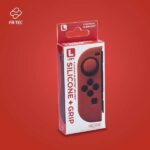 FR-TEC Funda Protectora de Silicona Joycon Skin + Grip Izquierdo - Grip para Mayor Agarre y Precision - Proteccion contra Rayaduras - Mejora y Personaliza Tu Experiencia de Juego - Color Rojo - Imagen 3