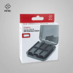 FR-TEC Caja de Transporte para Juegos de Switch - Proteccion y Almacenamiento para 24 Cartuchos y 2 Tarjetas Microsd - Personalizable y Ordenado - Color Negro - Imagen 3