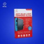 FR-TEC Cristal Templazo Anti Luz Azul para Nintendo Switch - Dureza H9 - Filtro de Luz Azul - Bloqueo Del 98% de Radiacion Azul - Prevencion de Fatiga Visual y Alteraciones Del Sueño - Facil Aplicacion - Color Transparente - Imagen 3