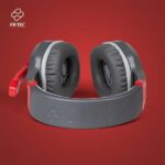 FR-TEC Auriculares Gaming Samus - Altavoz de 50mm - Microfono Rotatorio - Control de Volumen y Mute - Conexion Mini-Jack 3.5mm - Compatible con Todos los Dispositivos - Colores Combinables con Nintendo Switch - Color Gris - Imagen 4