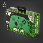 FR-TEC Funda de Silicona Xbox Glow in The Dark - Grips Incluidos - Brilla en La Oscuridad - Color Verde - Imagen 3