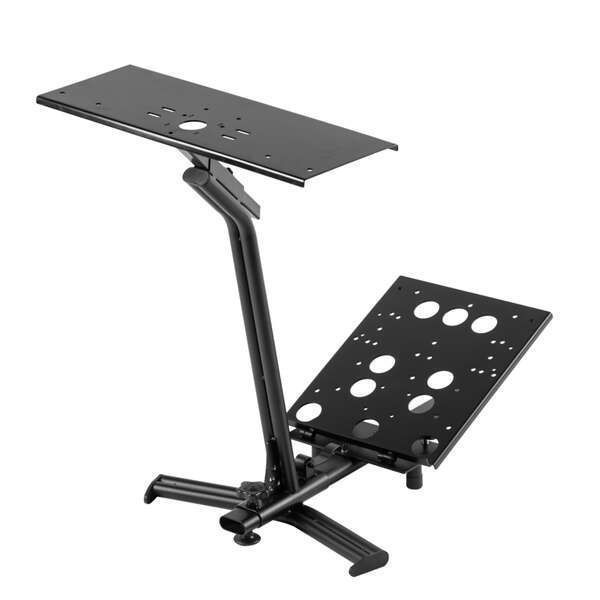 235082_1 FR-TEC Estructura Metalica para Volante y Caja de Cambios - Doble Punto de Sujecion - Regulable en Altura y Distancia - Antideslizante - Facil Montaje - Color Negro - Imagen 1