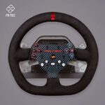 FR-TEC Volante con Force Feedback Force Racing Wheel - Tecnologia Forcesense - Aro de 26.5cm de Diametro - Pedales Regulables - Color Negro - Imagen 3