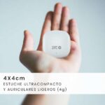 SPC Auriculares True Wireless Zion 2 Play - Autonomia 28 Horas - Base de Carga USB-C - Control por Toques - Compatible con Asistentes de Voz - Luces Led Indicadoras - Color Blanco - Imagen 4
