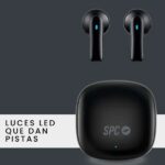 SPC Auriculares True Wireless Zion 2 Play - Autonomia 28 Horas - Base de Carga USB-C - Control por Toques - Compatible con Asistentes de Voz - Luces Led Indicadoras - Color Negro - Imagen 5
