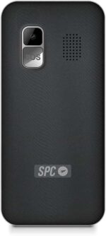 SPC Telefono Movil de Teclas Grandes - Diseño Compacto y Resistente - Boton SOS - Configuracion Remota - Notificaciones y Timbre Inteligentes - Menu Sencillo - Color Negro - Imagen 2