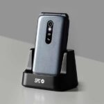SPC Stella 2 Telefono Movil Boton SOS - de Tapa para Personas Mayores - Boton de Emergencias - Botones y Teclas Grandes - Ayuda Inteligente en Remoto - Acceso Directo a Tres Contactos - Base de Carga y Conector USB Tipo C - Color Titanio - Imagen 5