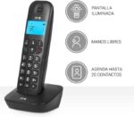 SPC Air Pro Duo Telefono Inalambrico - Pantalla Retroiluminada de 35x22mm - Identificacion de Llamadas - Conexion a Red Telefonica - Conferencia a Tres - Modo Mute - Manos Libres - Ecologico - Color Negro - Imagen 3