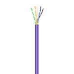 Aisens Cable de Red RJ45LSZH Cat.6 UTP Rigido AWG23 CCA (Aleacion) - 500m - Color Violeta - Imagen 2