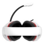 Unykach Gaming Nova Gpro White 2.1 Auriculares con Microfono Ajustable - Diadema Ajustable - Almohadillas Acolchadas - Controles en Cable - Cable de 1.20m - Color Blanco - Imagen 3