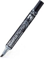 Pentel Maxiflo Flex-Feel Pack de 4 Rotuladores para Pizarra Blanca - Punta Flexible 4.6mm - Dosificacion de Tinta mediante Embolo - Colores Negro, Azul, Rojo y Verde - Imagen 3