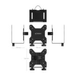 Aisens Soporte Versatil de Instalacion para Mini PC - Color Negro - Imagen 4