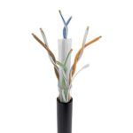 Aisens Cable de Red Exterior Impermeable RJ45 Cat.6 UTP Rigido CCA AWG23 - 305m - Color Negro - Imagen 2