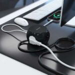 Aisens Regleta de Enchufes Sobremesa Multifuncion con 3 Tomas + 2xUSB-C - 2xUSB-A - 1.4m - Color Negro - Imagen 5