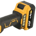 Blim Radial 115mm S/Carbones 20V - Bateria 4Ah - Velocidad Variable - Maletin de Transporte - Color Amarillo - Imagen 3