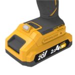 Blim Atornillador de Impacto Serie Slim S/Carbones 20V - Bateria 2Ah - 220Nm - Color Amarillo - Imagen 2
