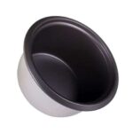 Muvip Arrocera - Capacidad 2.8 Litros - Potencia 1000W - Cuerpo de Acero Inoxidable - Recipiente Antiadherente - Tapa de Cristal - Accesorios Incluidos - Color Gris - Imagen 3
