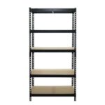 Blim Estanteria Metalica Ajustable - 183x90x45mm - Soporte 175kg por Balda - Facil Montaje - Recubrimiento Polvo Negro - Color Negro - Imagen 2