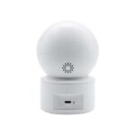 XO Camara de Seguridad Wifi - Resolucion 3mpx 2304x1296 - Deteccion de Movimiento 0-10m - Vision Nocturna - Intercomunicador de Voz - Grabacion en Bucle - Rotacion Ajustable - Soporta MicroSD hasta 128Gb - Color Blanco - Imagen 2
