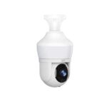 XO Camara de Seguridad Wifi 3mpx - Deteccion de Movimiento 0-12m - Vision Nocturna - Intercomunicador Bidireccional - Grabacion en Bucle - Rotacion 355º - Soporta MicroSD 128Gb - Color Blanco - Imagen 3