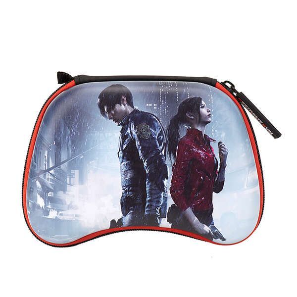 241452_1 FR-TEC Estuche para Mando Resident Evil - Compatible con DualSense?, DualShock?, Mandos Xbox - Resistente y Ligero - Tirador de Cremallera - Material Interior Memory Foam - Proteccion contra Golpes - Imagen 1