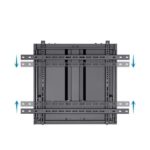 Tooq Pixel Soporte de Pared para Pantallas Interactivas Regulable 70"-90" - Color Negro - Imagen 3