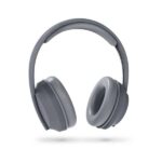 Energy Sistem Auriculares Bluetooth Hoshi Eco - Plastico 100% Reciclado grs - 23h de Bateria - Diadema Ajustable - Graves Profundos - Asistente de Voz - Color Gris - Imagen 4