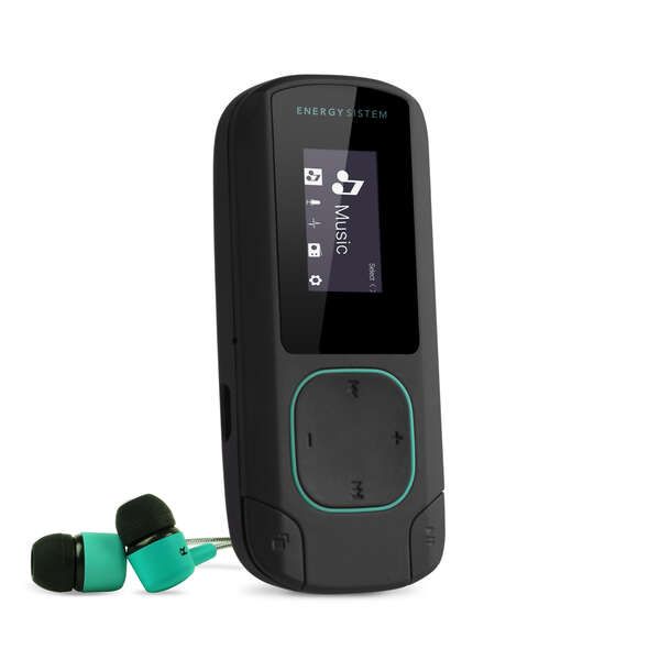 242357_1 Energy Sistem MP3 Clip Bluetooth - 8GB - Clip - Radio FM y MicroSD - Color Verde - Imagen 1