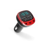 Energy Sistem Transmisor FM para el Coche - MicroSD - Carga USB - USB MP3 - Color Rojo - Imagen 3